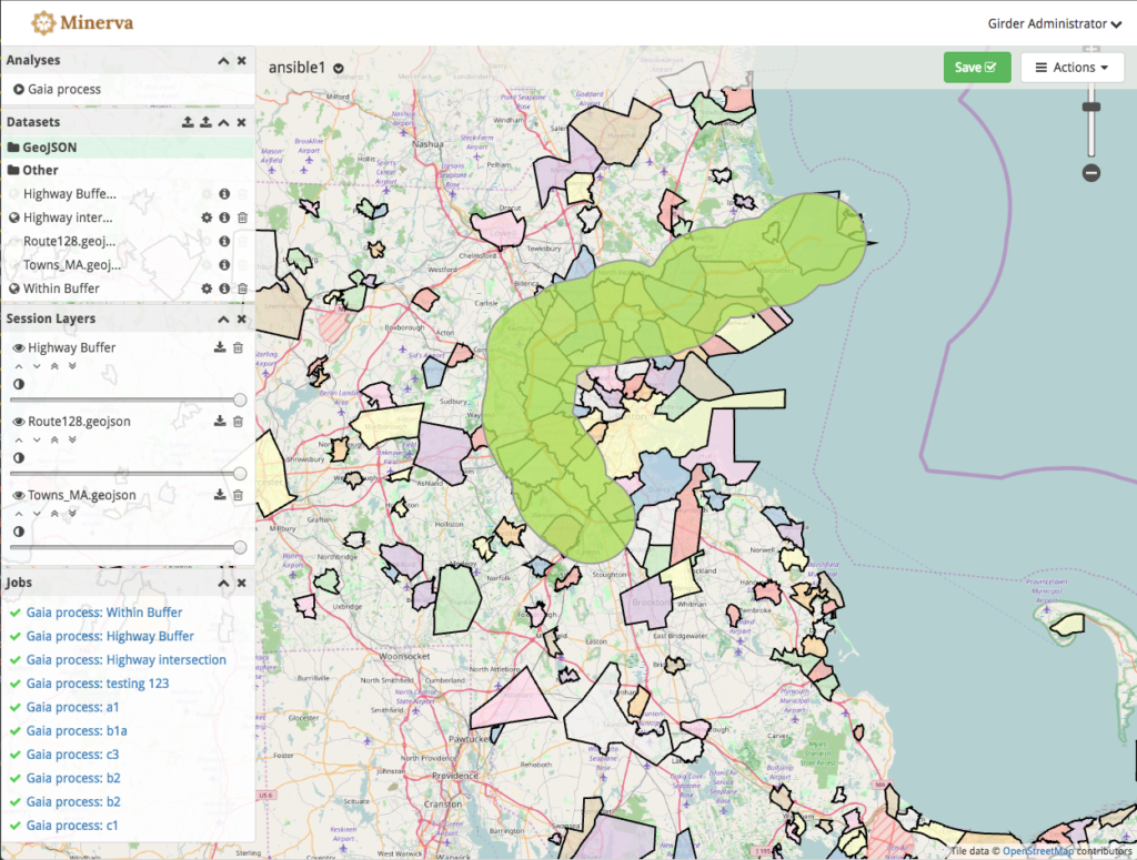 Developing Open-source Geospatial Analytics Capabilities