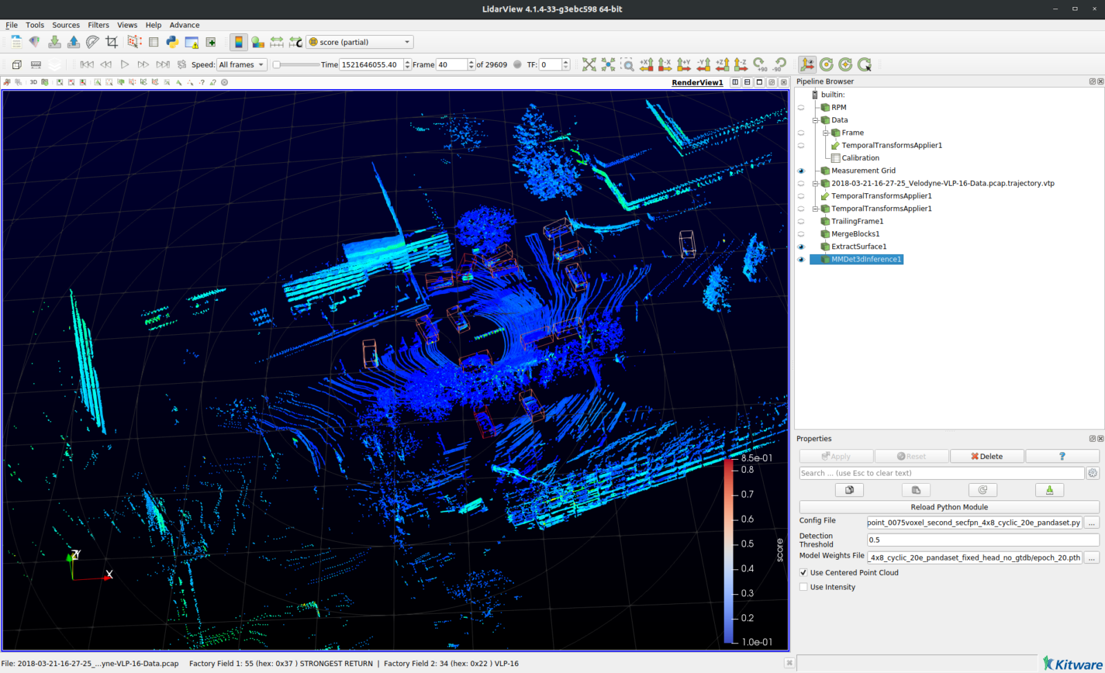 AI In ParaView And LidarView: Point Cloud Deep Learning Frameworks ...