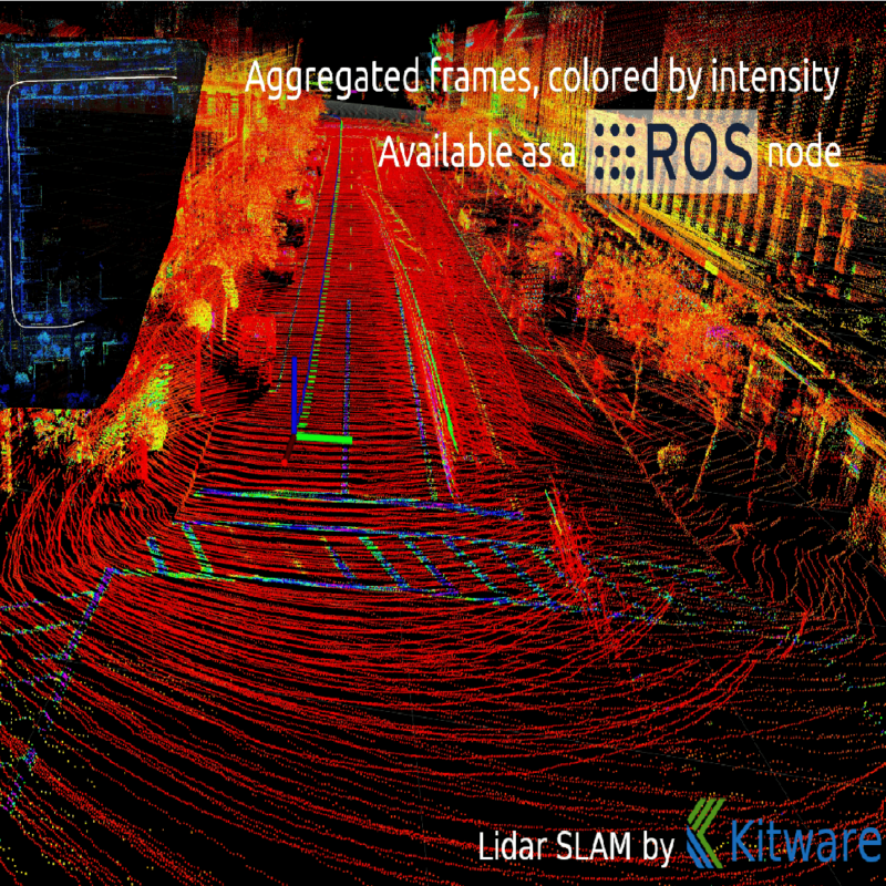 Kitware Lidar SLAM Is Available With ROS And ROS2