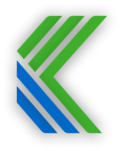 Kitware Logo with shadow behind it