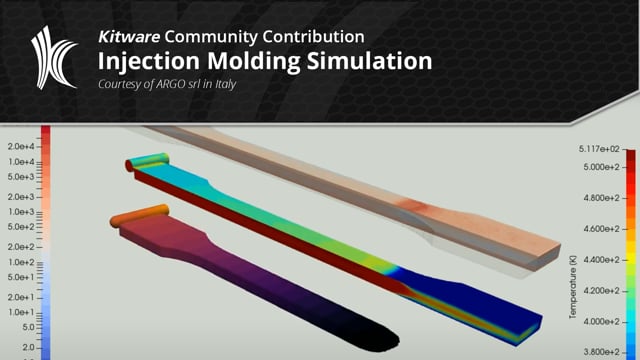 Kitware Community Contribution: Injection Molding Simulation